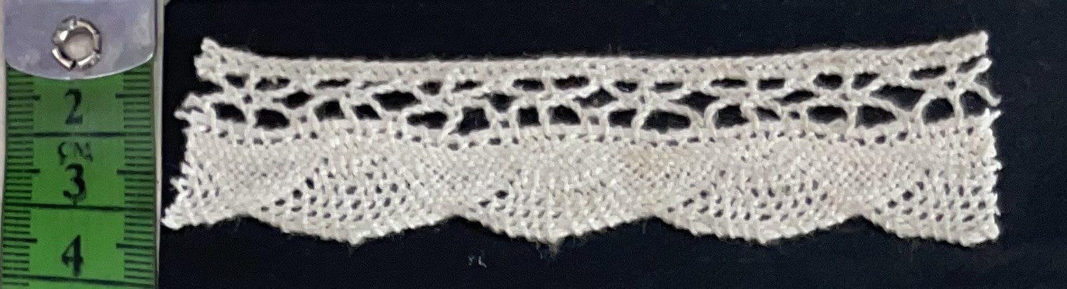 White Dyeable Crochet Lace (Sku: K-50)