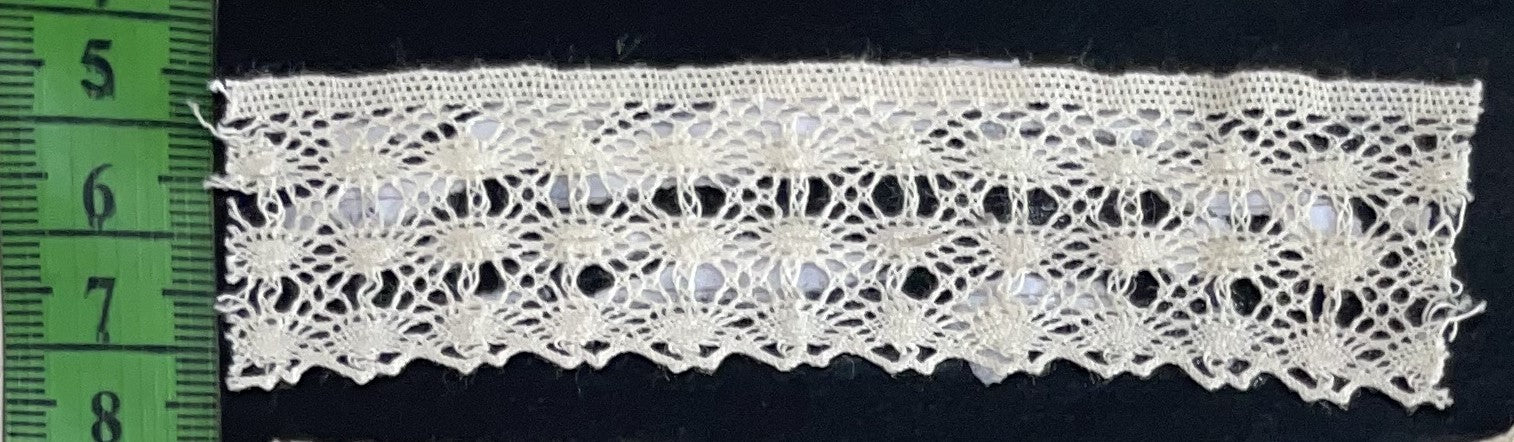 White Dyeable Crochet Lace (Sku: K-51)