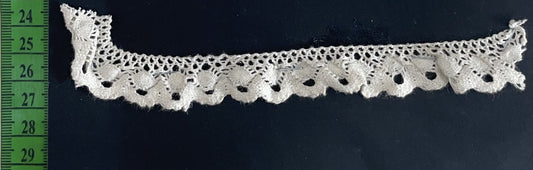 White Dyeable Crochet Lace (Sku: K-55)