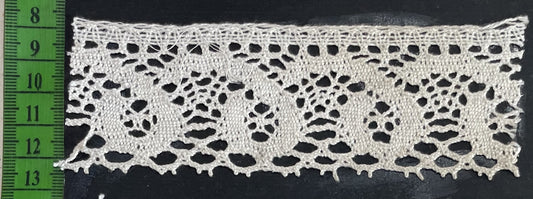 White Dyeable Crochet Lace (Sku: K-57)