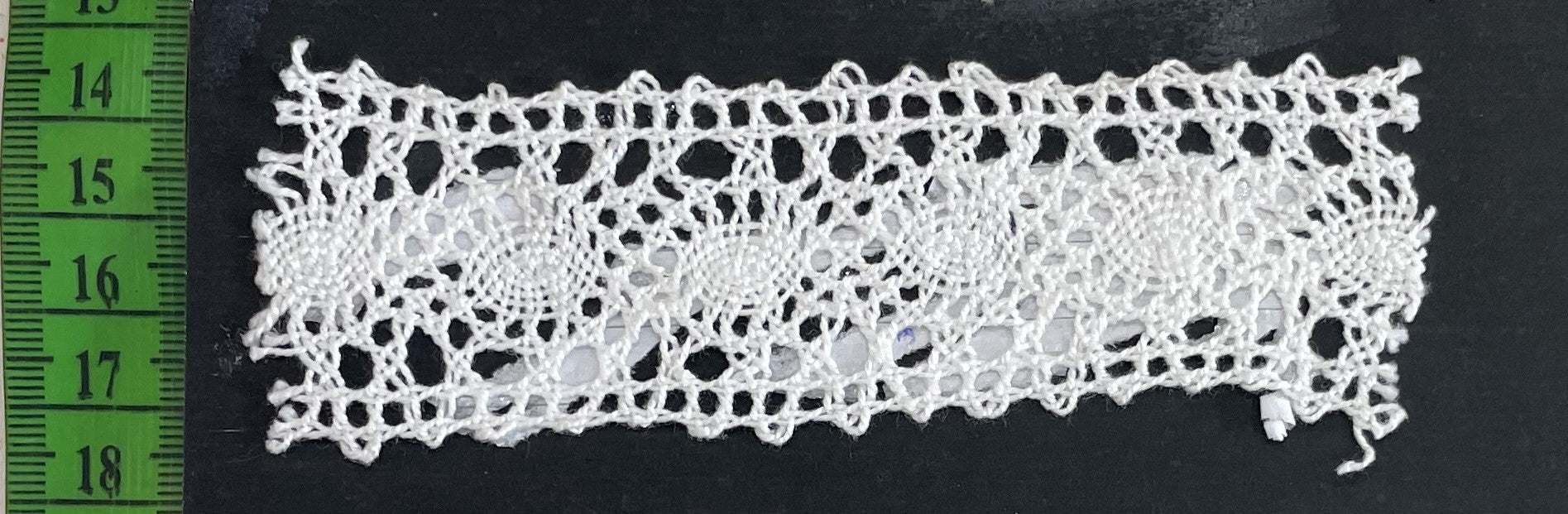 White Dyeable Crochet Lace (Sku: K-58)