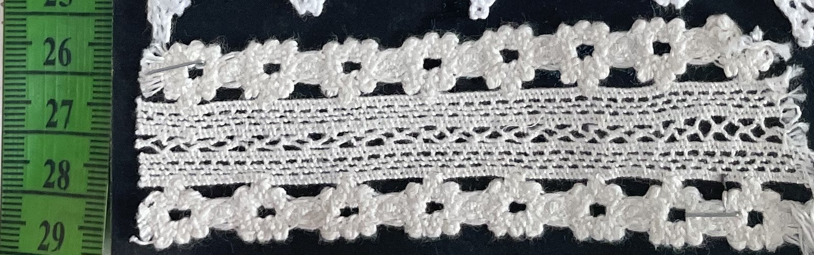 White Dyeable Crochet lace (Sku: K-6)