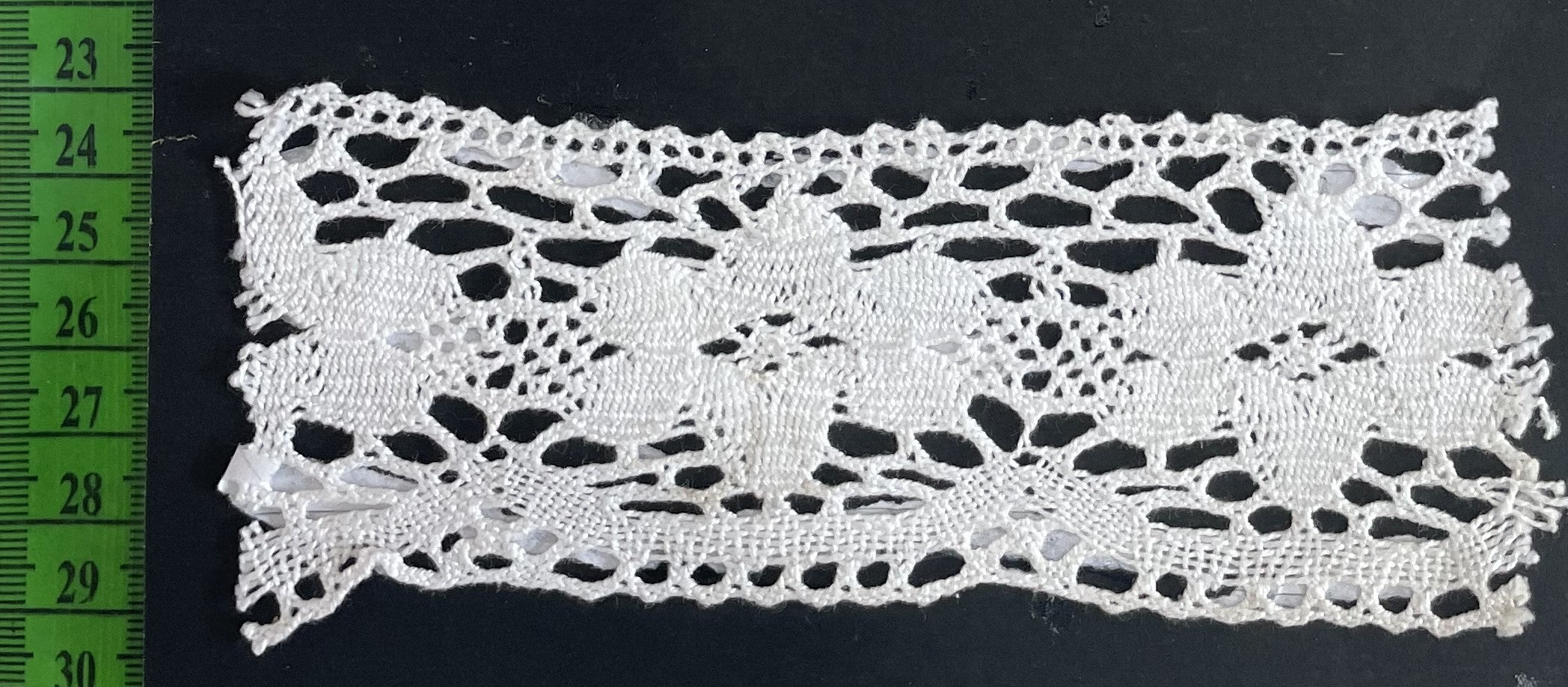 White Dyeable Crochet Lace (Sku: K-60)