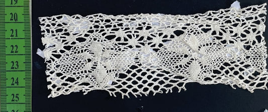 White Dyeable Crochet Lace (Sku: K-65)