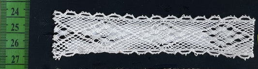 White Dyeable Crochet Lace (Sku: K-70)