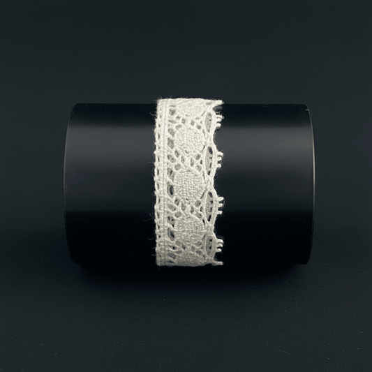 White Dyeable Crochet Lace (Width : 0.5 Inch & Sku: K-71)