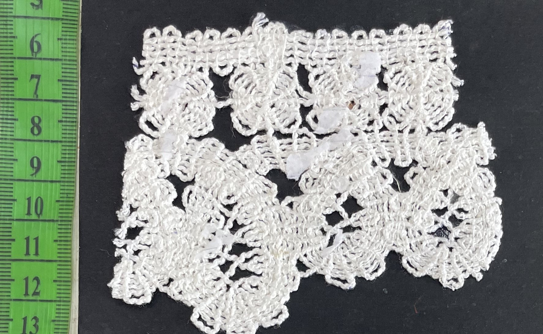 White Dyeable Crochet Lace (Sku: K-73)