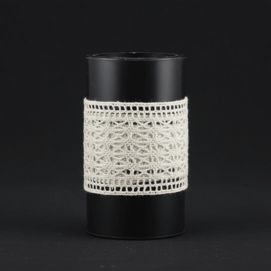 White Dyeable Crochet Lace (Width : 1 Inch & Sku: K-78)