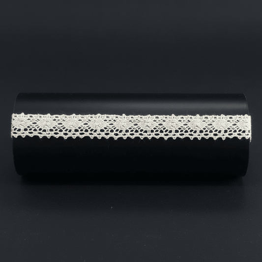 White Dyeable Crochet Lace (Width : 0.5 inch & Sku: K-79)
