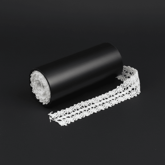 White Dyeable Crochet lace (Width : 1 Inch & Sku: K-8)