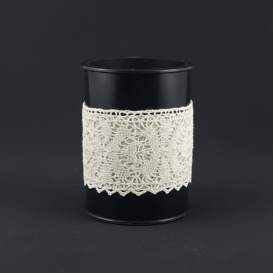 White Dyeable Crochet Lace (Width : 1.5 Inch & Sku: K-81)