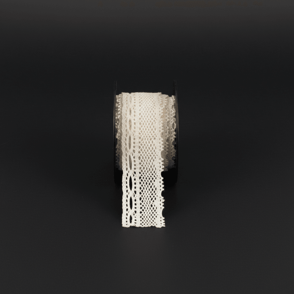 White Dyeable Crochet Lace (Width : 1 Inch & Sku: K-93)