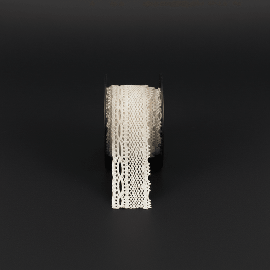 White Dyeable Crochet Lace (Width : 1 Inch & Sku: K-93)