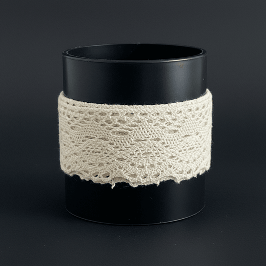 White Dyeable Crochet Lace (Width : 1.5 Inch & Sku: K-99)