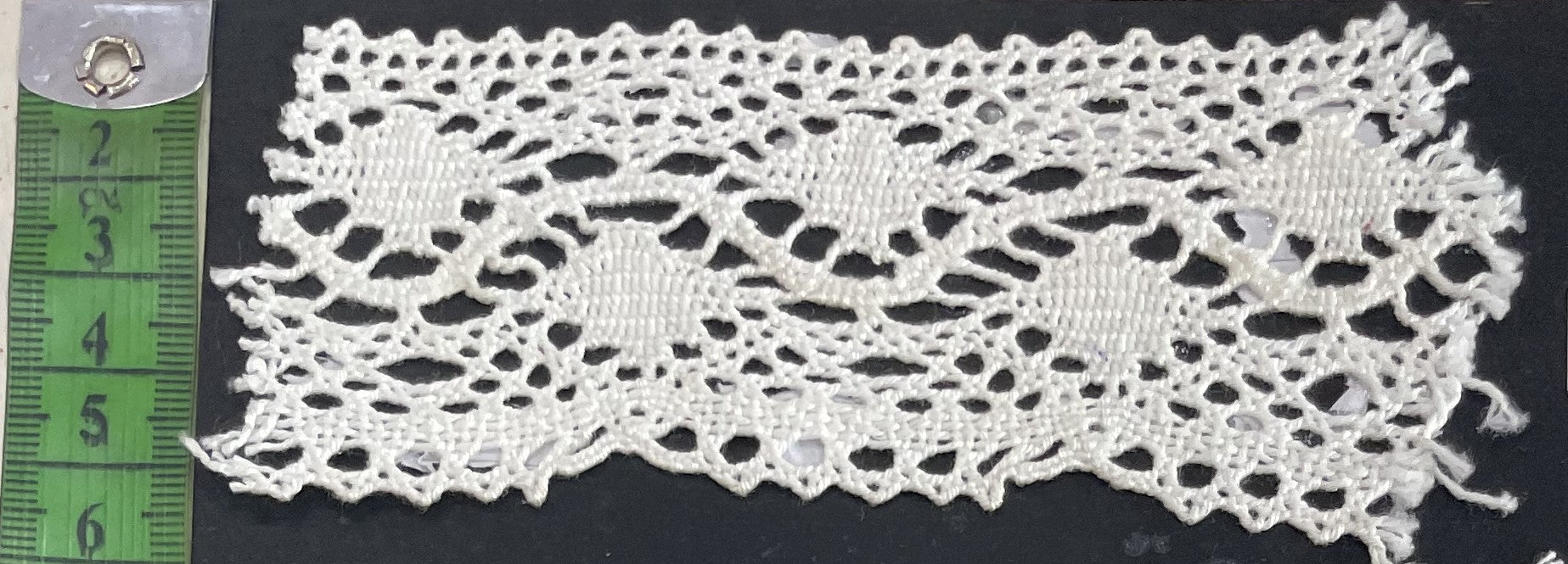 White Dyeable Crochet Lace (Sku: K-156)