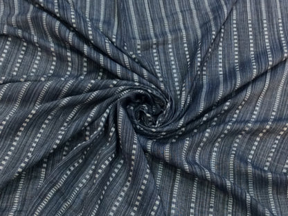 Gray Lightweight Jacquard Fabric