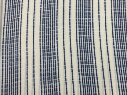White & Blue Lightweight Jacquard