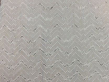 White Lightweight Jacquard