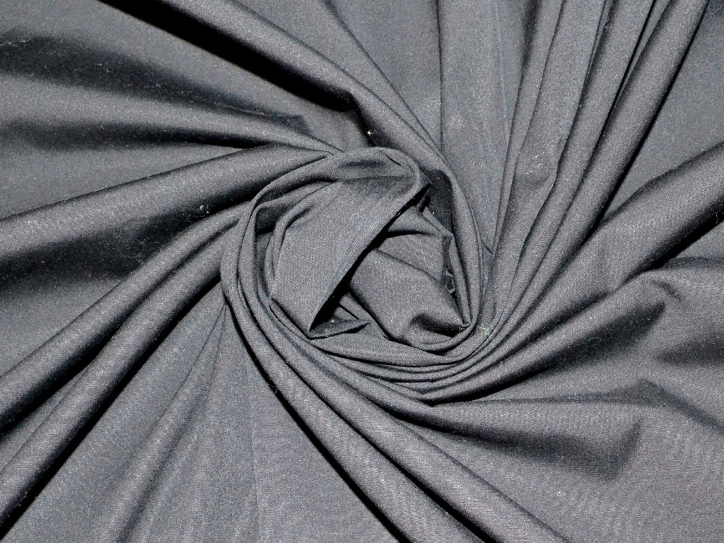 Gray Cotton Poplin Lycra