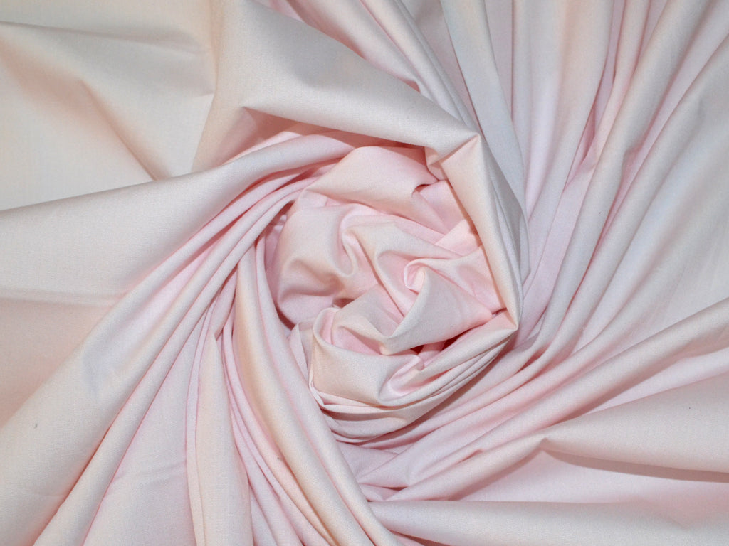 Pink Cotton Poplin Lycra