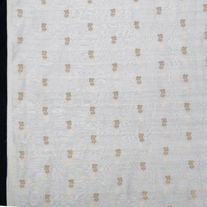 Golden Lurex Chanderi Fabric - 44" (112 cm)
