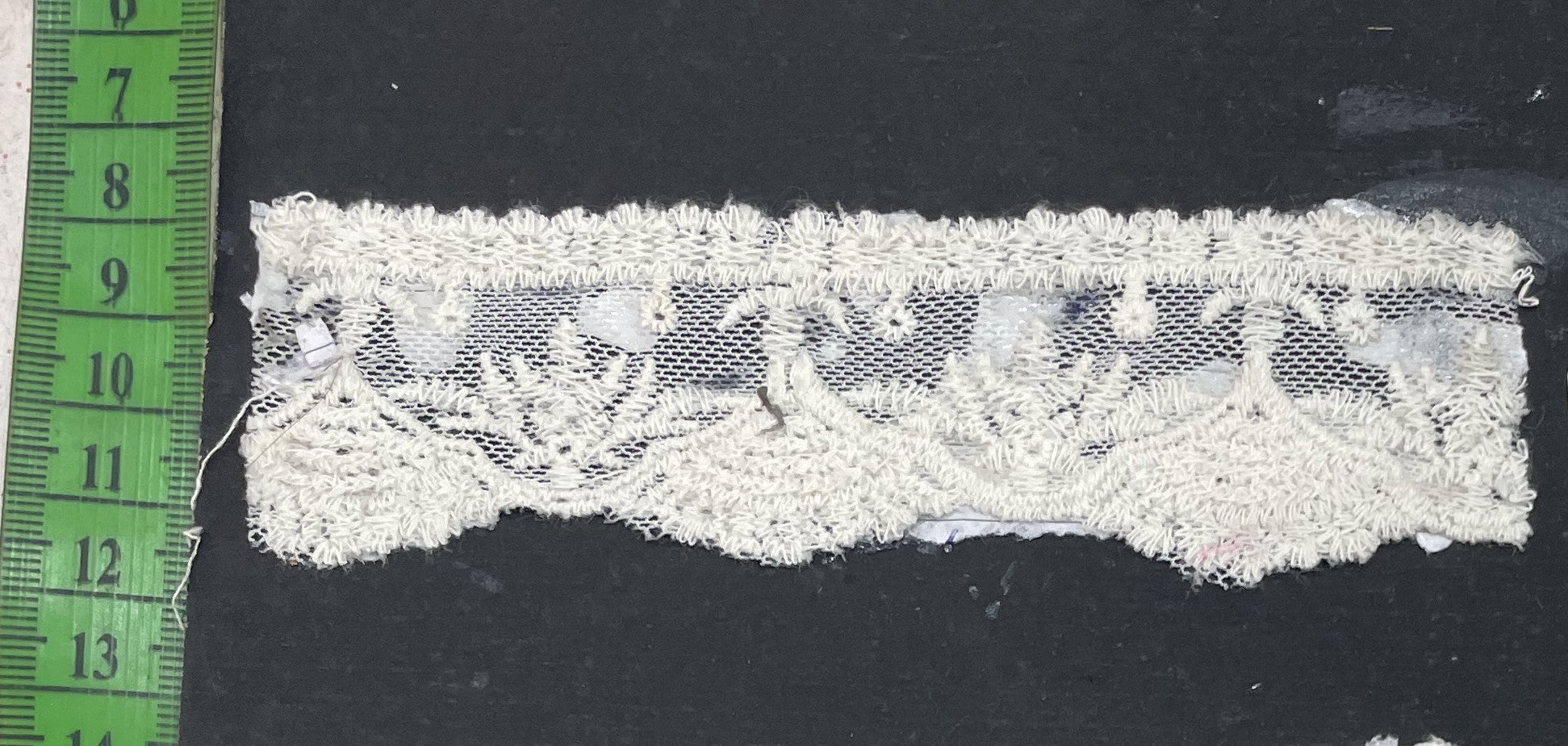 White Cotton Dyeable Net Lace (Sku: N-10)