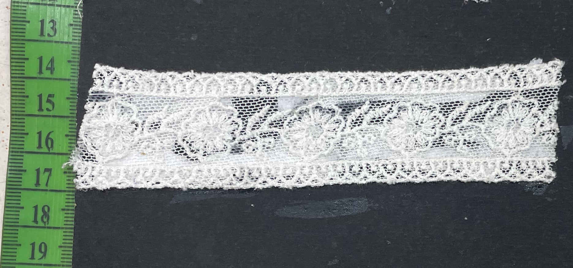 White Cotton Dyeable Net Lace (Sku: N-11)