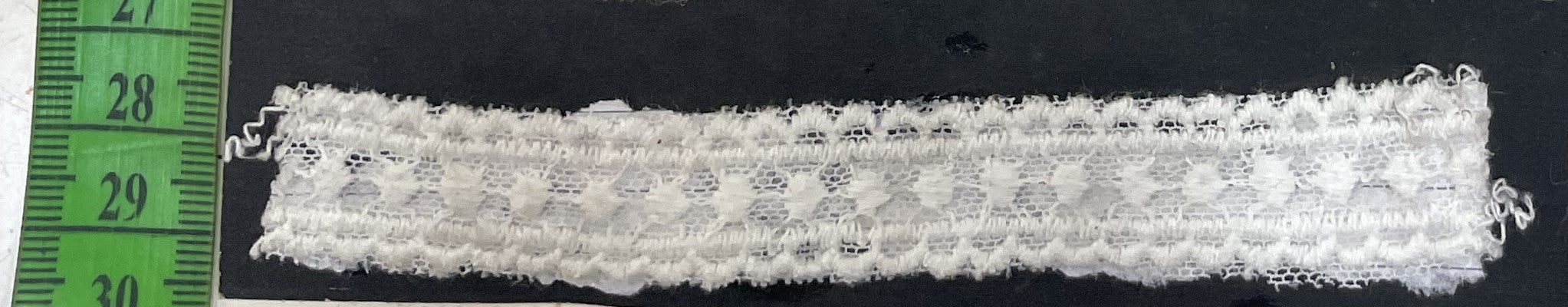 White Cotton Dyeable Net Lace (Sku: N-13)