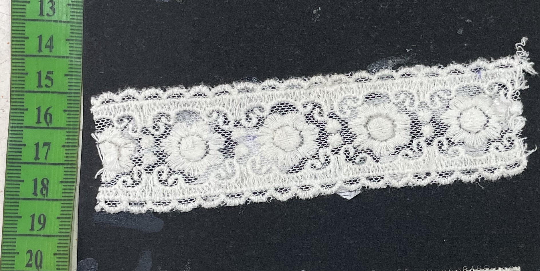 White Cotton Dyeable Net Lace (Sku: N-22)