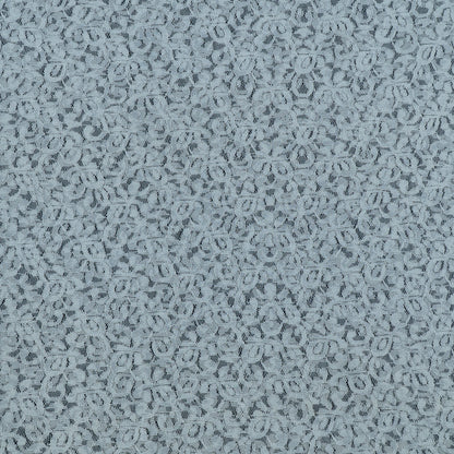 White Floral Design Dyeable Nylon Net (SKU: N-2)