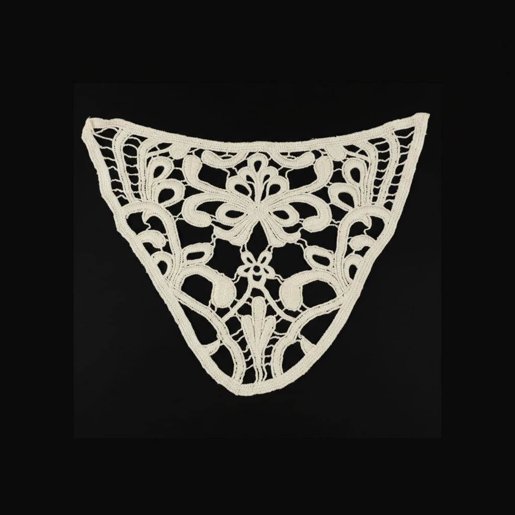 Off White Dyeable Cotton Patch (Width : 9 Inch & Length : 7 Inch)