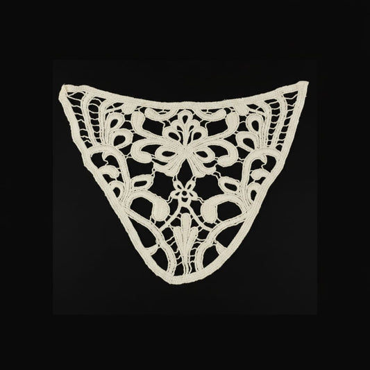 Off White Dyeable Cotton Patch (Width : 9 Inch & Length : 7 Inch)