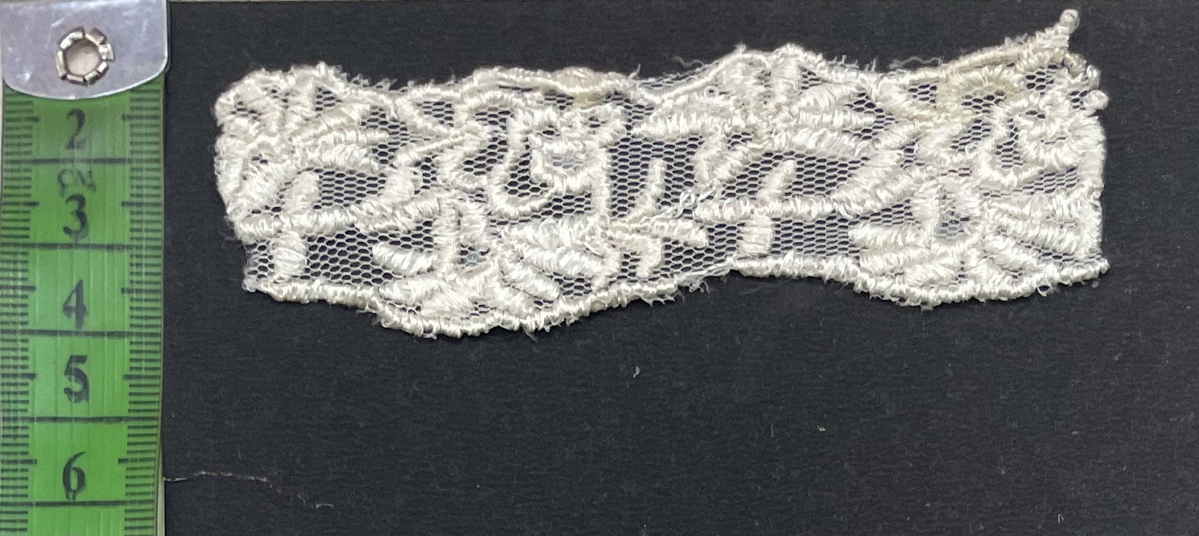 White Cotton Dyeable Net Lace (Sku: N-53)