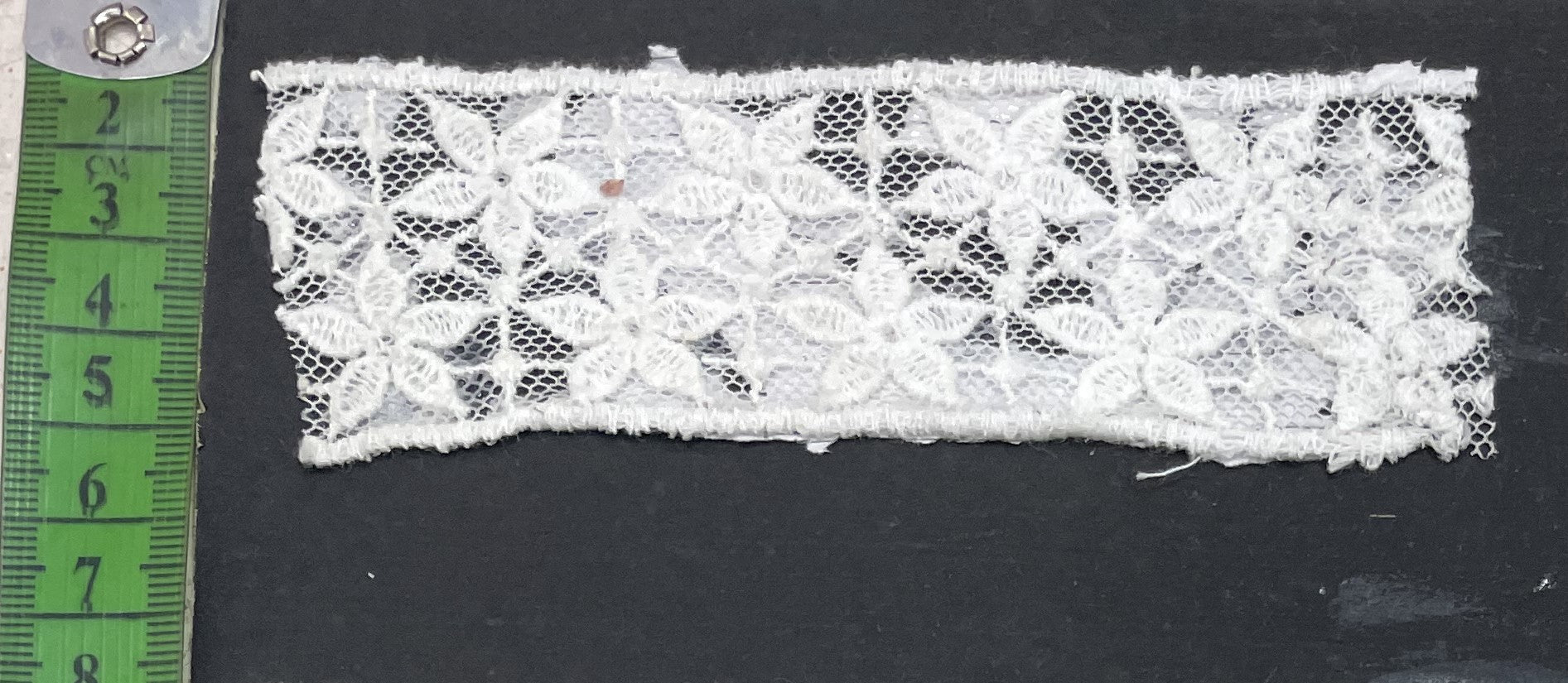 White Cotton Dyeable Net Lace (Sku: N-9)