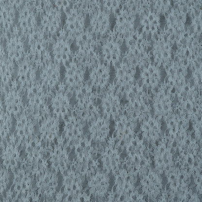 White Small Floral Design Nylon Net (SKU: N-9)