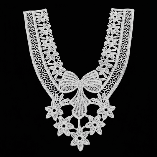 White Dyeable Polyester Neck Patch ( Width : 7 Inch & Lenght : 11 Inch )