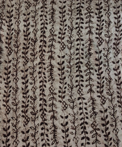 Brown Rayon Print