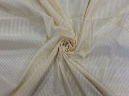 White Cotton Stripe Dyeable (Sku: S-108)