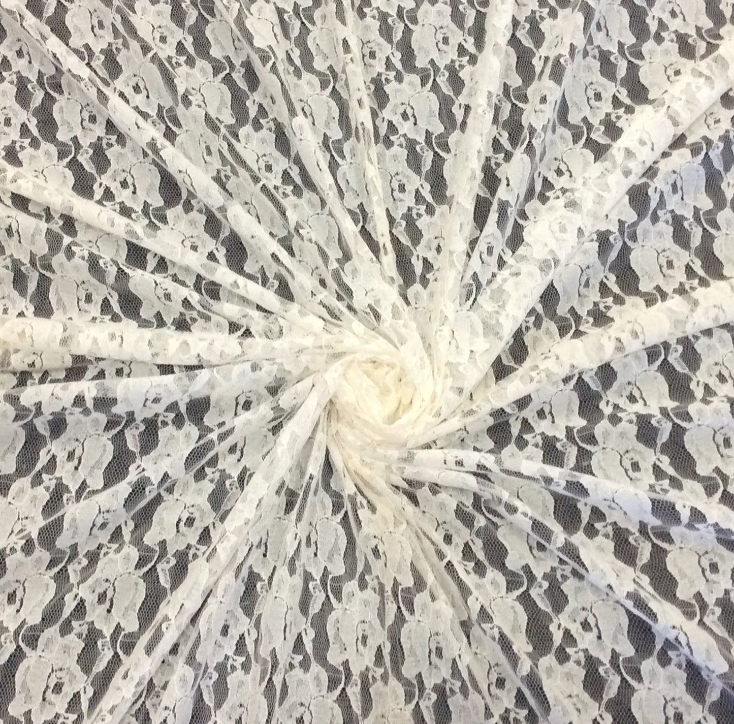 White Nylon Net Dyed & Dyeable (Sku: S-110)