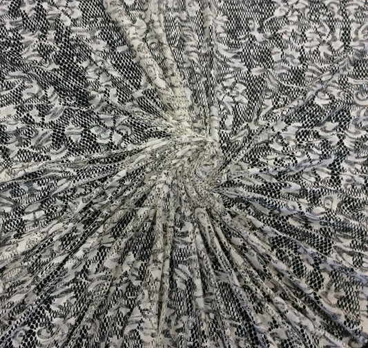 White Nylon Net Dyed & Dyeable (Sku: S-143)