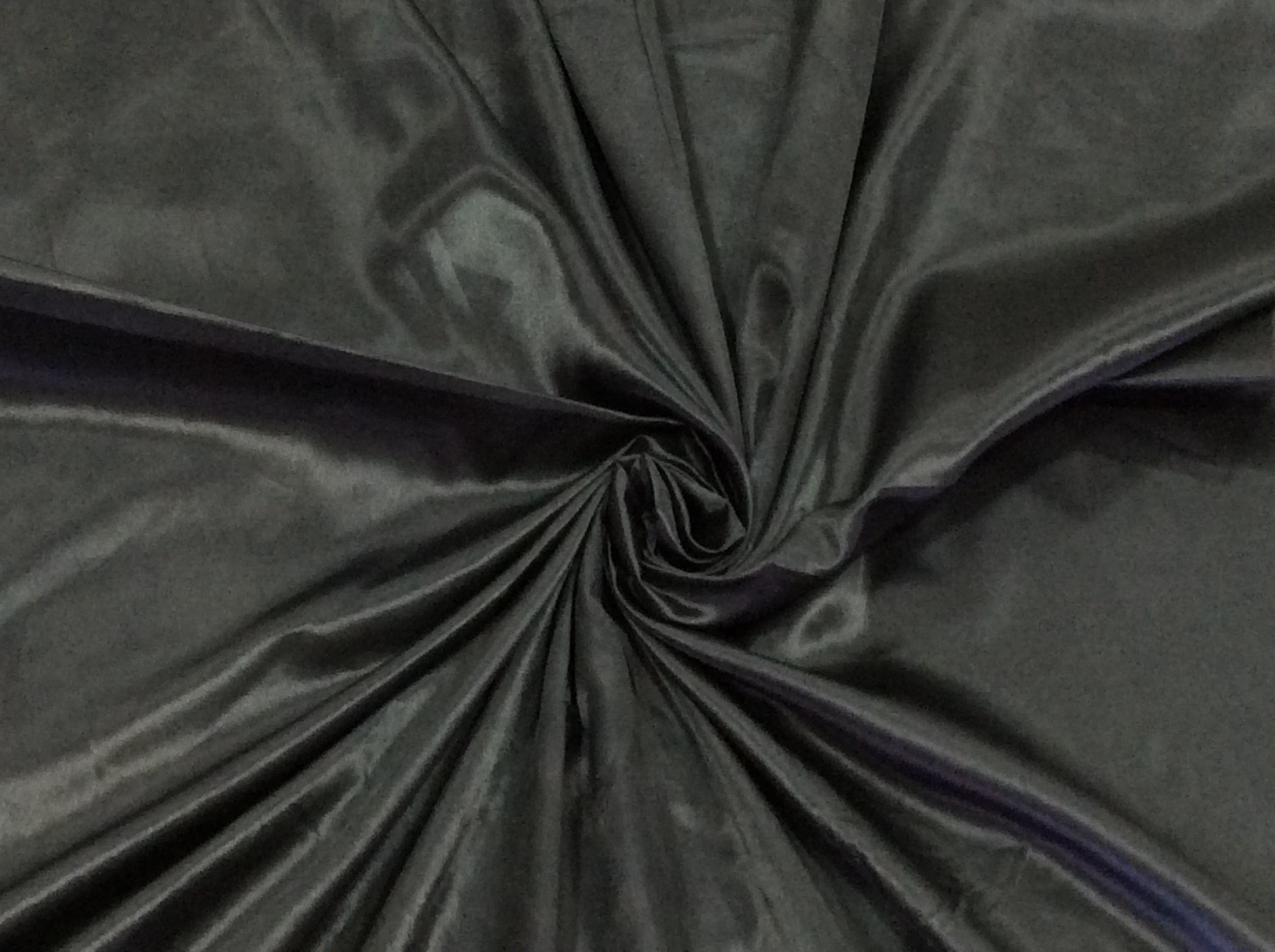 Gray Satin Dyed Polyester (Sku: S-242)
