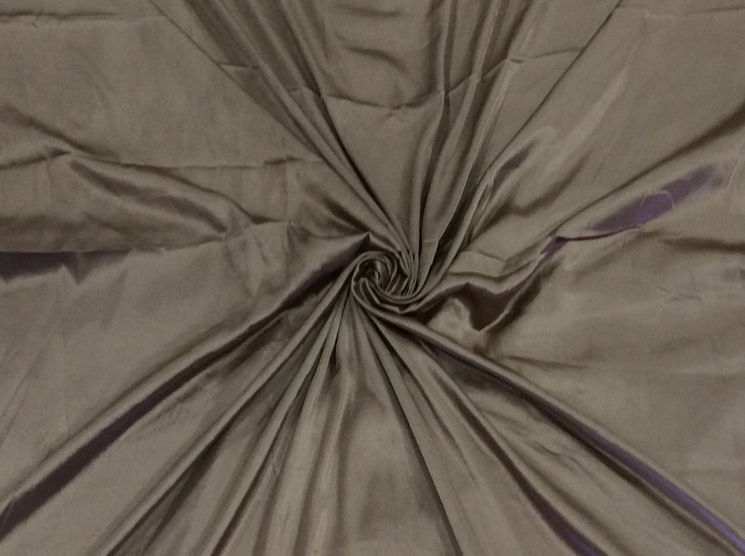 Gray Satin Dyed Polyester (Sku: S-245)