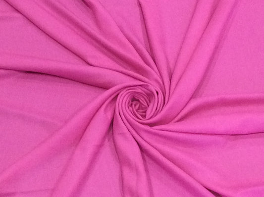 Pink Cotton Blend Spun Dyed