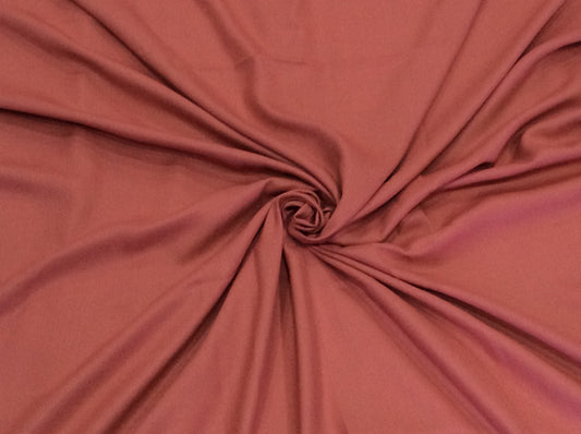 Brown Cotton Blend Spun Dyed