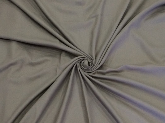 Gray Cotton Blend Spun Dyed