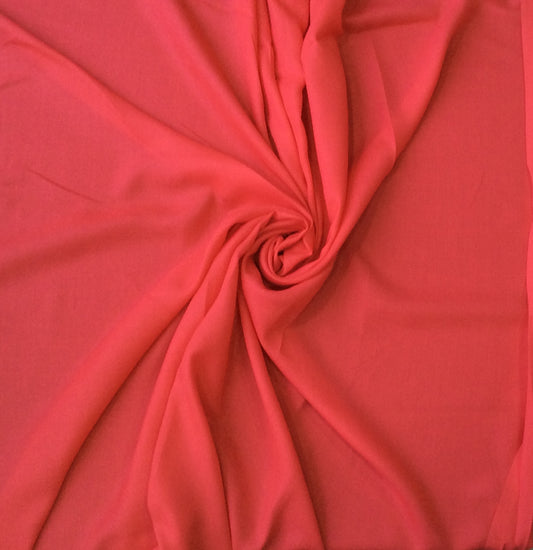 Pink Cotton Blend Spun Dyed