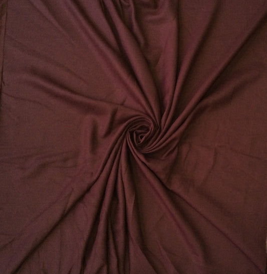 Brown Cotton Blend Spun Dyed