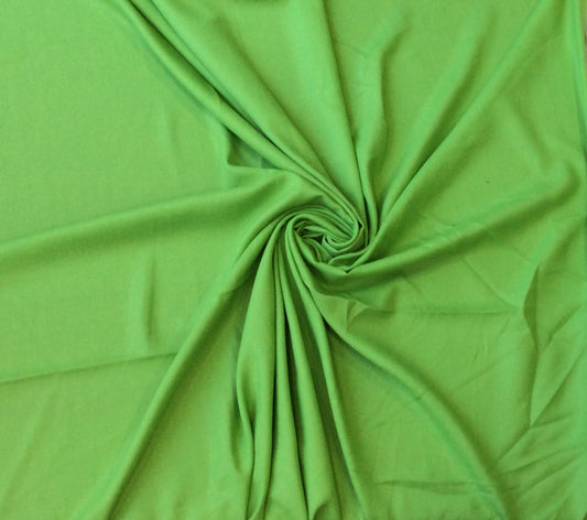 Green Cotton Blend Spun Dyed