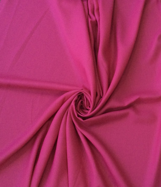 Pink Cotton Blend Spun Dyed