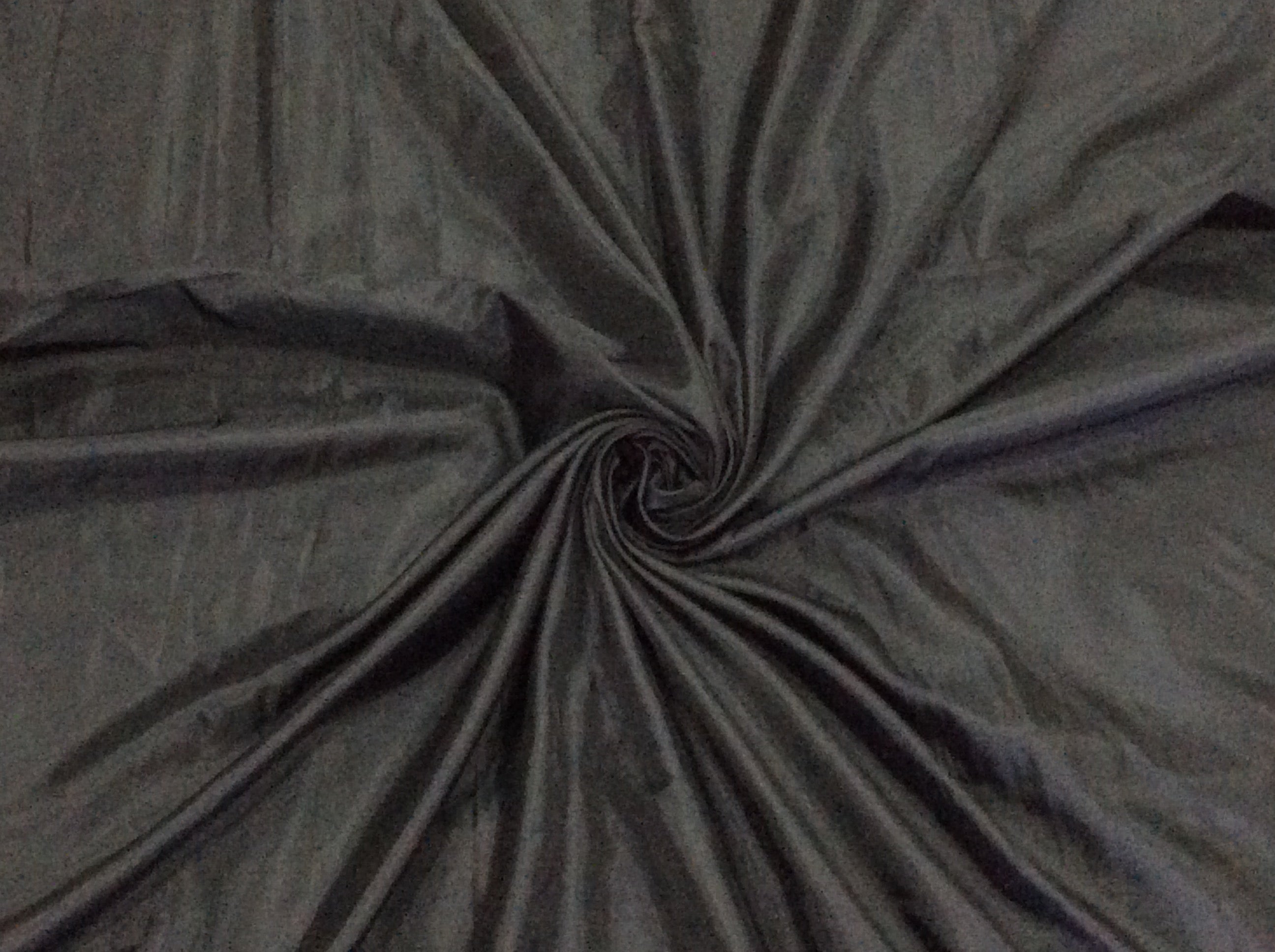 Black Taffeta Dyed Polyester (Sku: S-298)